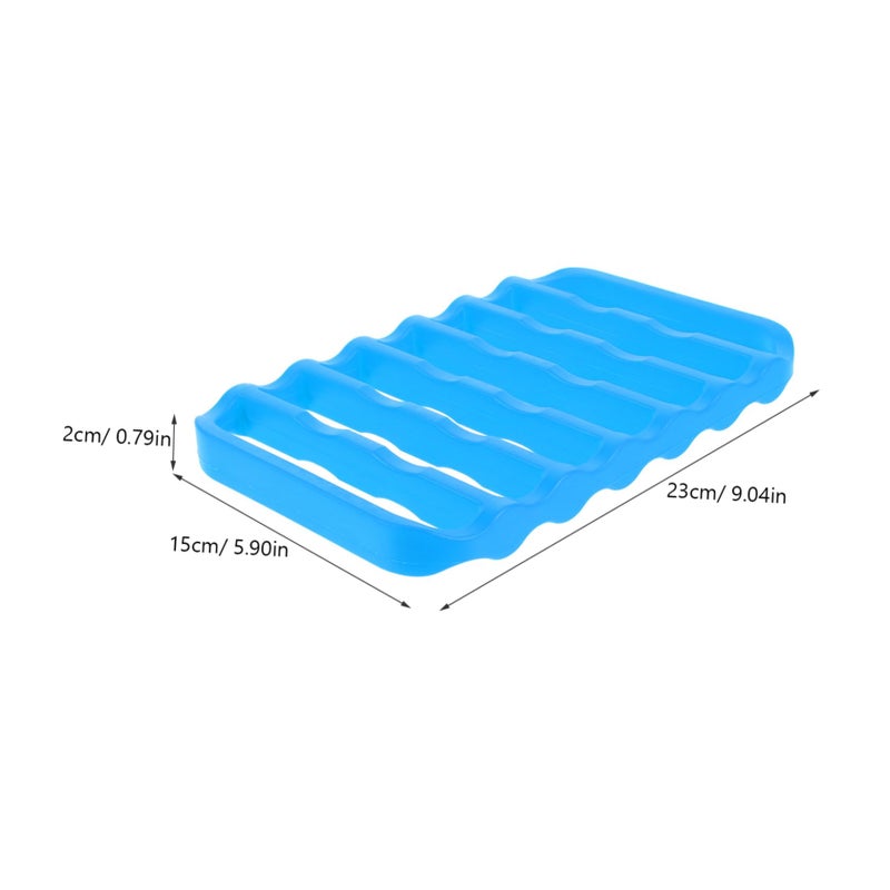 Blue Silicone Roasting Rack Non Stick Baking Cooling Rack Oven Microwave Safe High Temperature Resistant - Image 3
