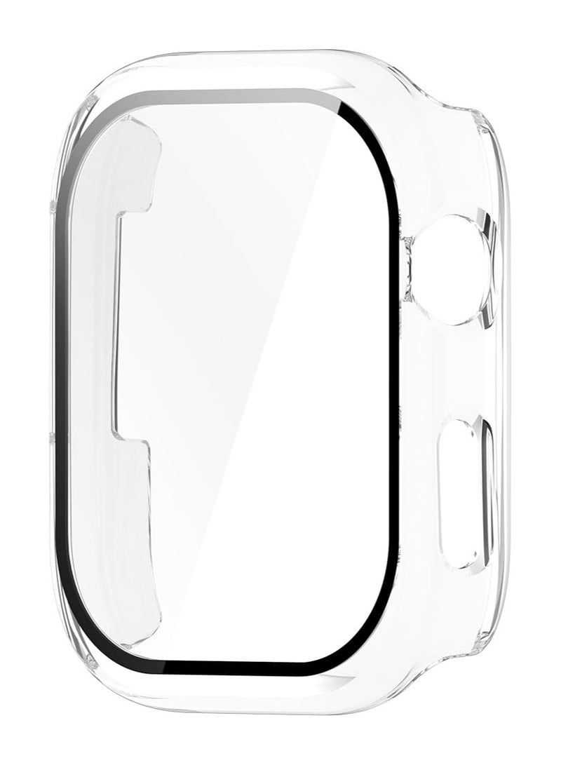 Case with Screen Protector for Huawei Watch D2, Ultra Slim Hard PC Full Coverage Proctective Case Lightweight Shockproof Anti-Scratch Bumper Cover with Tempered Glass (Clear) - Image 4