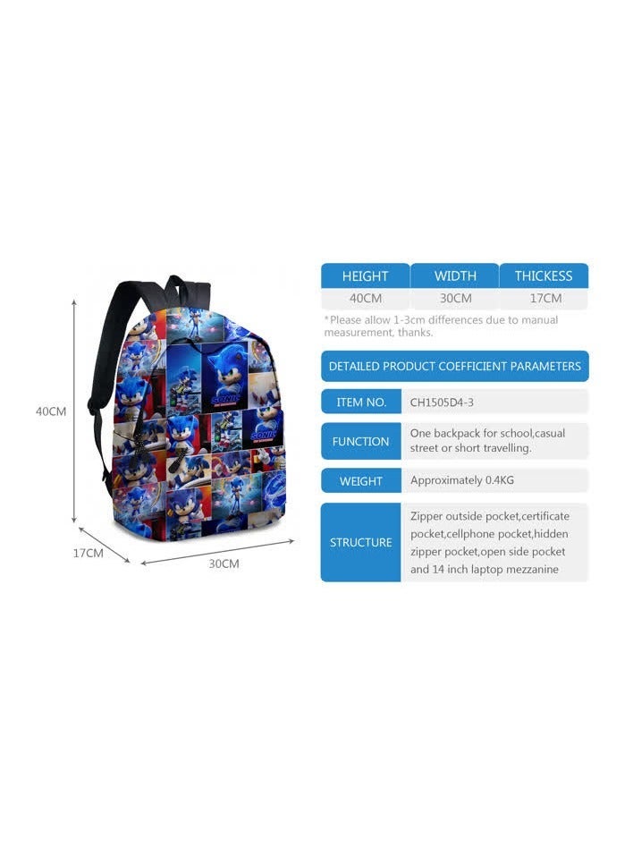 NIBEMINENT D4 roblox5 Starry Sky: Schoolbag + Meal Bag Pencil - Image 3