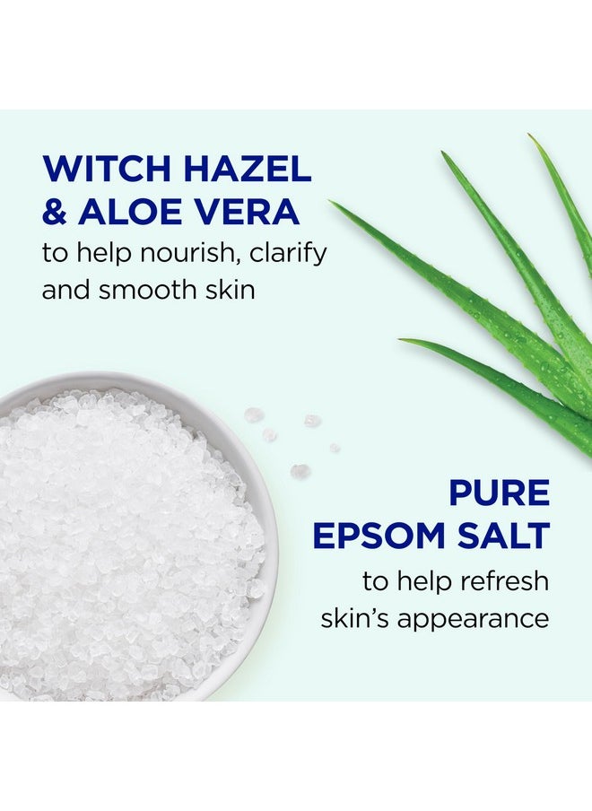 Dr Teal's - Dr Teal's Epsom Salt Magnesium Soak, Clarify & Smooth with Witch Hazel & Aloe Vera, 3 lbs - Image 1