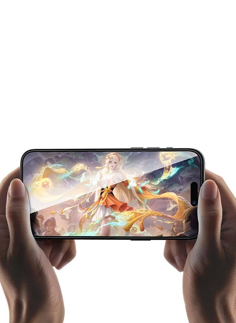 Privacy for iPhone 15 Pro Max, Screen Protector 9H Hardness Tempered Glass Protector, Anti-Scratch, Anti-Spy, HD Clear, Military Grade Protection - Image 5