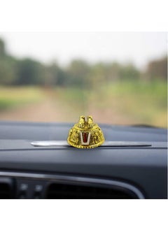 Spillbox Spillbox Car Dashboard Idol Balaji Charan PadukaAccessories Car Dashboard Interior Perfect for Gifting Decorative Showpiece for Home and Office Balaji Charan Paduka Gold 
