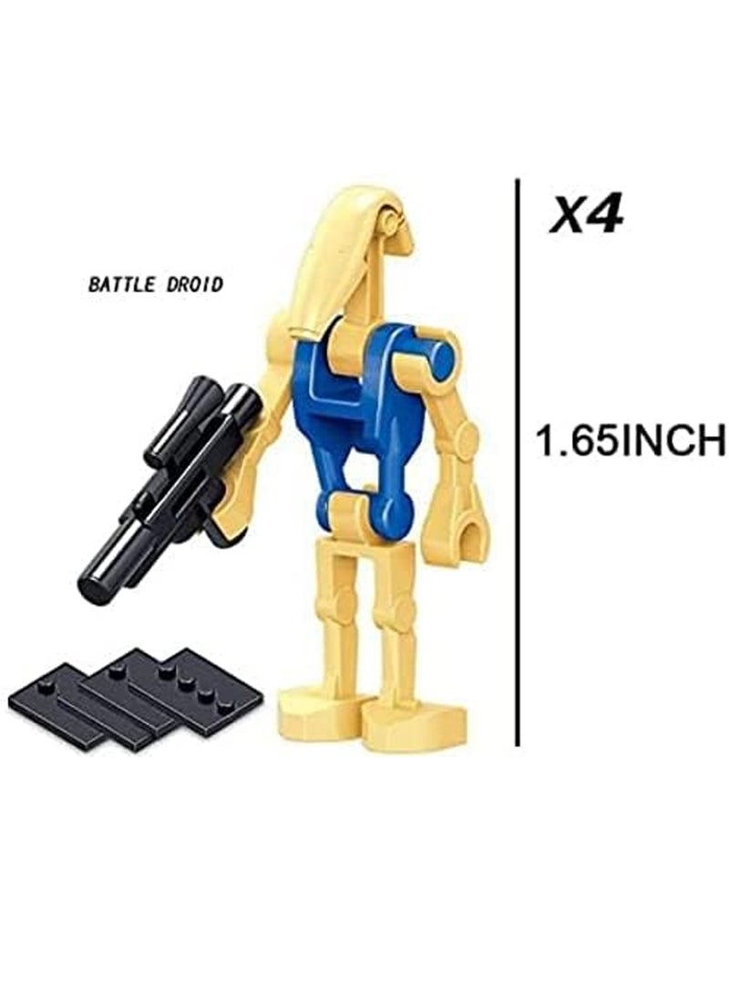 ELLEGLAM 28-piece combat soldier and robot belt set, building block action figure toys, gifts for boys and kids - Image 3