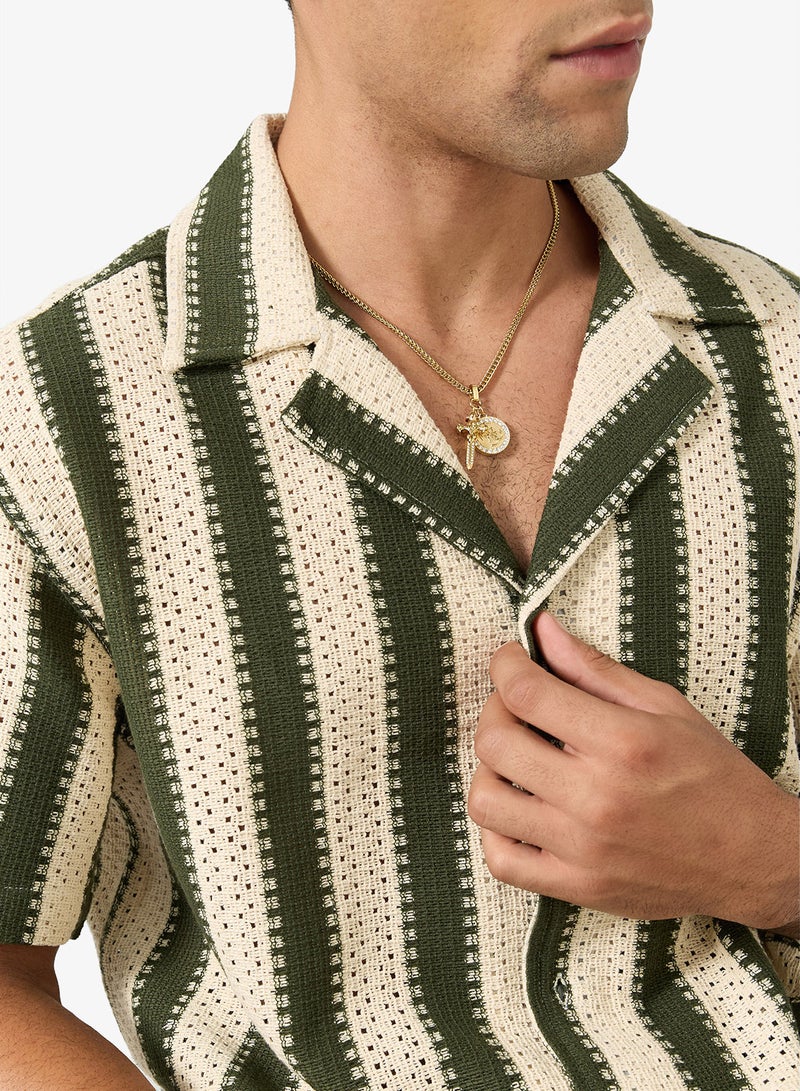 GUESS Rebel Knight Logo Necklace - Image 5