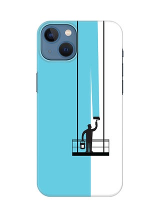 Case for iPhone 15 Slim Snap Classic Series Mobile Cover Hard PC Shield Matte Finish Phone CasePrint - Paint Hanger (Blue) - pzsku/ZF849187E805F969AD799Z/45/_/1695735853/7b57928b-5441-4824-94e8-5261b4c9c8e5