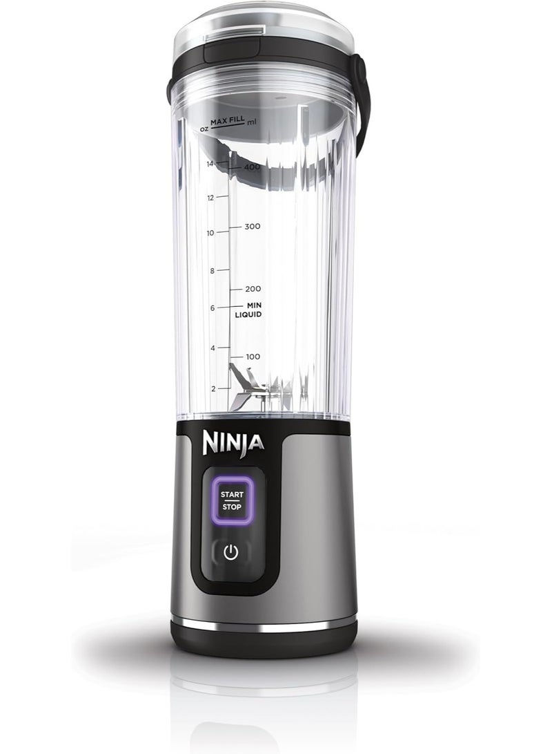 Ninja Blast BC151EUBK Portable Blender/Blender/Smoothie Maker, 530 ml Cup, Leak-proof Lid, Powerful Mini Stand Mixer, Wireless & Rechargeable, Crushes Ice & Fruit, Black - Image 2