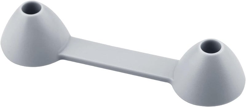 كلاراكو حامل جهاز تحكم عن بعد لجهازين، واقي عصا التحكم، غطاء زر الإبهام، رمادي - Image 1