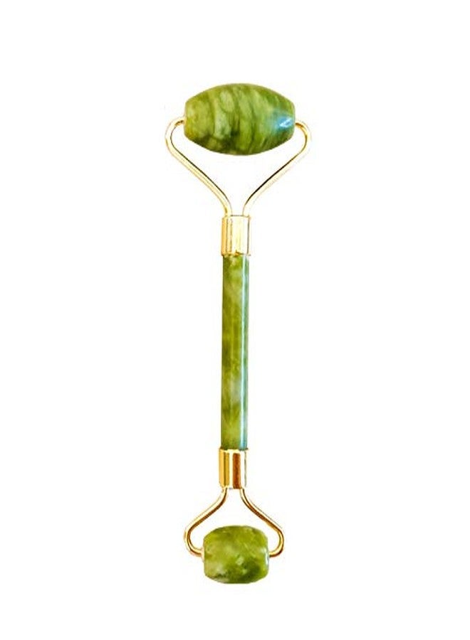 Getmecraft Green Jade Face Roller and Gua Sha Set - Face Roller Skin Care - Guasha: Natural Jade -Eye Treatment Products, Facial Roller for Skin, Eyes, Neck- Authentic, Durable, Noiseless - Image 2