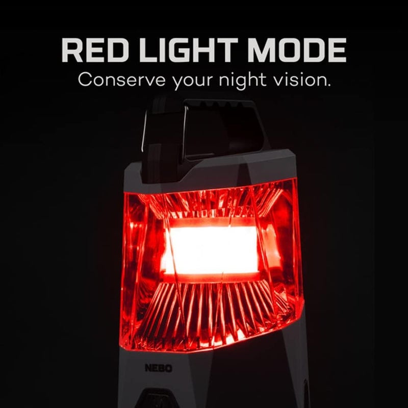 NEBO Galileo 500 Lumen Rechargeable Lantern with 360˚ C.O.B LED Lighting - Image 3