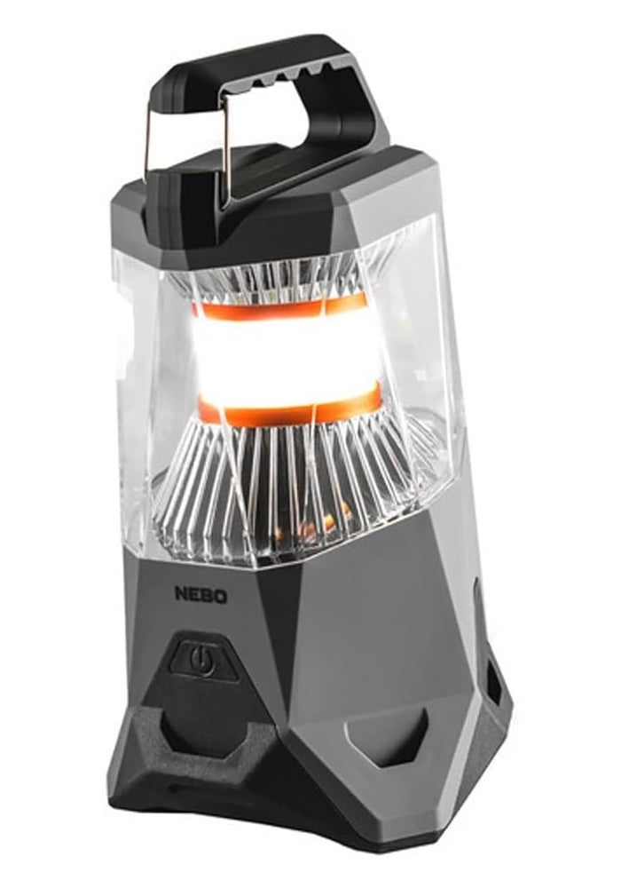 NEBO Galileo 500 Lumen Rechargeable Lantern with 360˚ C.O.B LED Lighting - Image 1