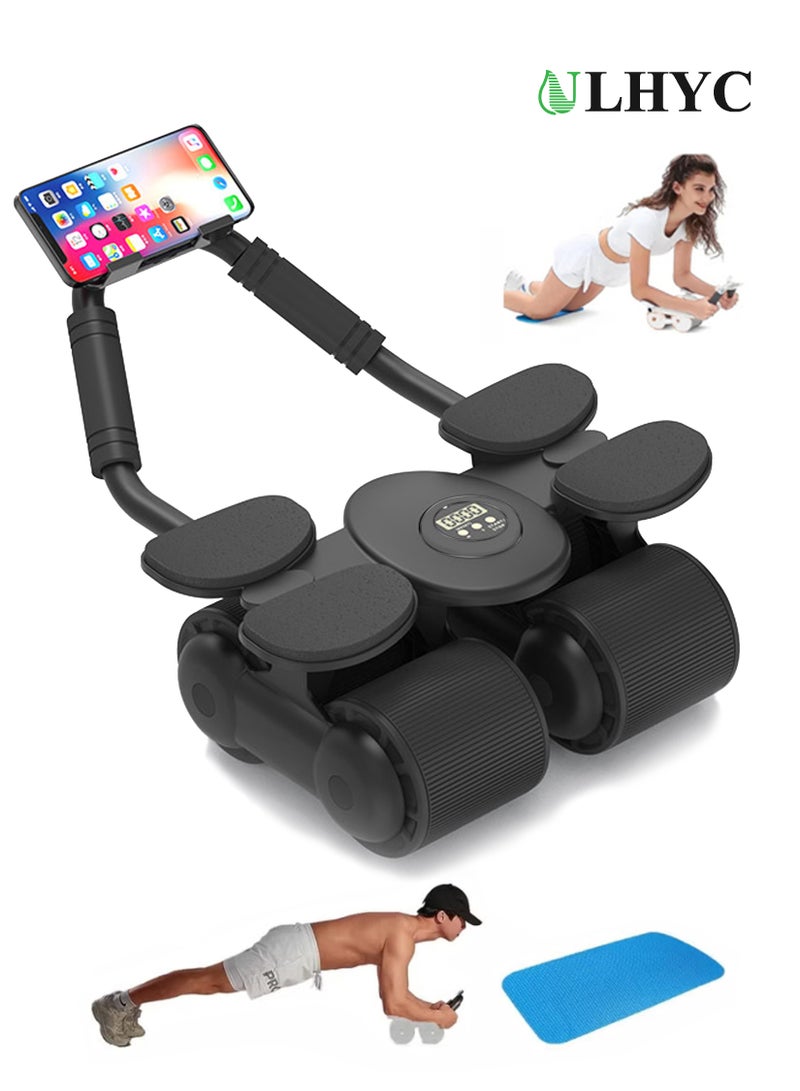 ULHYC Abdominal Roller with Temporary Elbow Brace and Mobile Phone Holder - Image 1