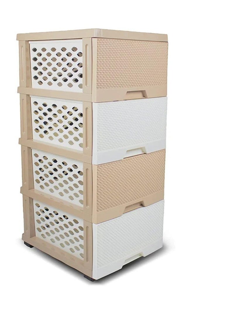 شانون فيلو – رفوف تنظيم متعددة الاستخدامات للتخزين الداخلي والخارجي RH (بيج) - Image 2