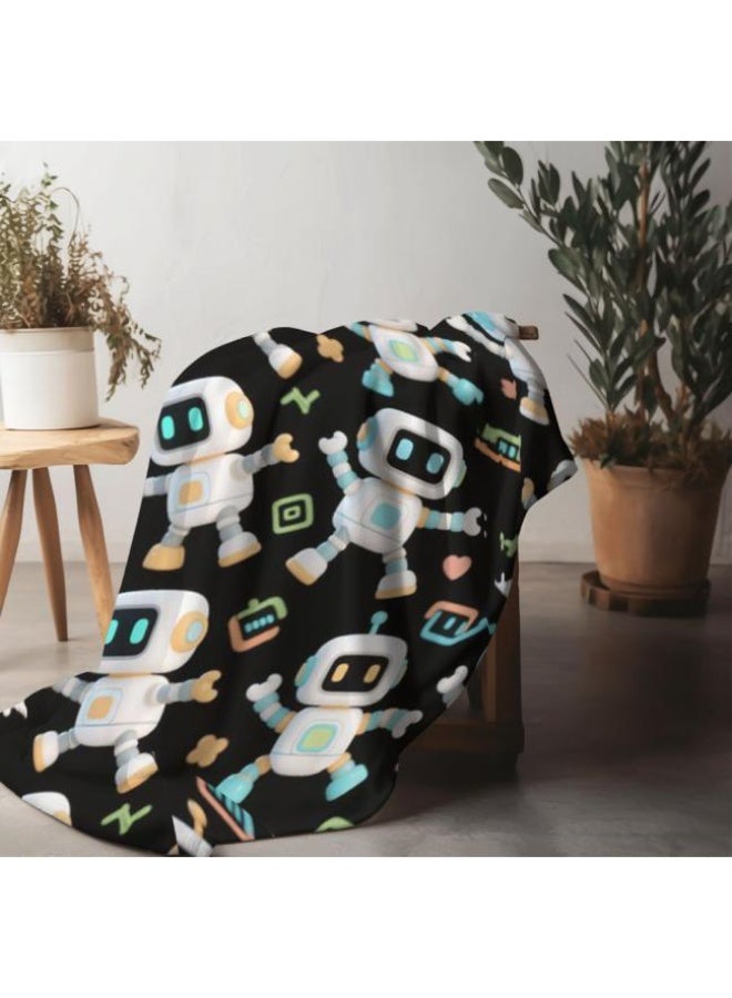 general Baby and children's cartoon flannel thin blanket (warm and comfortable, suitable for sleep, game use) 70cm*100cm - Image 5