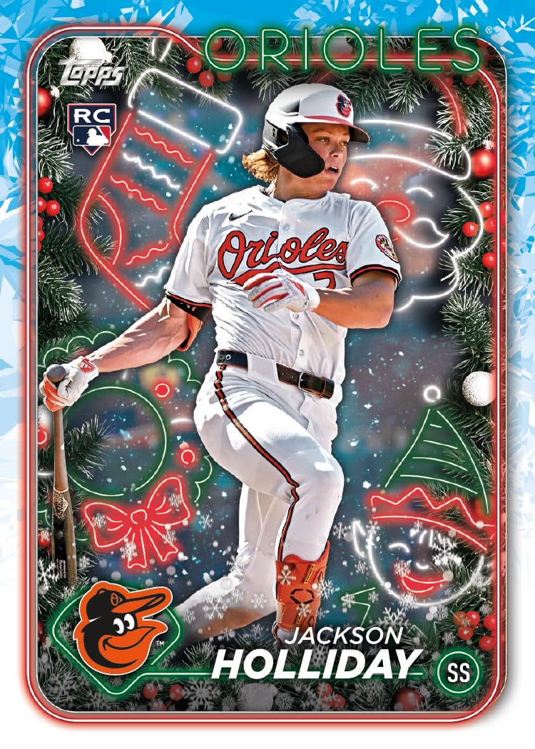 Topps 2024 Holiday Baseball Factory Sealed Mega Box - Baseball Wax Packs - Image 3