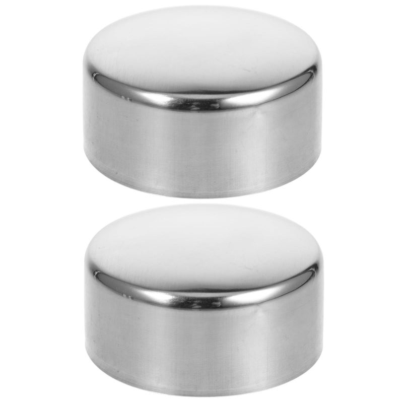 Stainless Steel Handrail End Caps 45mm 2pcs Stair Railing Accessories - Image 2