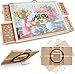 ALL4JIG 1000 Pieces 2in1 Tilting Rotating Puzzle Board 3016 x 2244Adjustable Angle Puzzle Board with 4 Drawers Clear Protective Cover Birthday Gift for mom - Image 3
