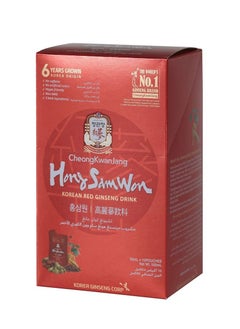 Hong Sam Won Korean Red Ginseng Drink (50mlx10 Pouches) 500ml