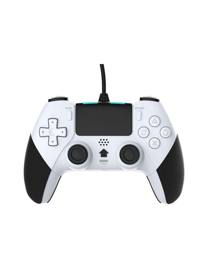 Wired Game Controller T29 Compatible with PS4/PC/Pro/Slim, USB Vibration Joystick Gamepad for Windows 10/8 - Image 1