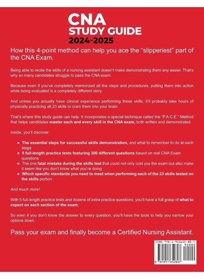 CNA Study Guide 2024-2025: Review Book with 300 Practice Questions & Answer E - Image 2