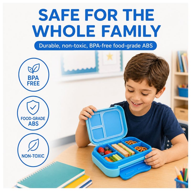 BonBon - 3-5 Compartments Lunchbox - Dinos - Image 5