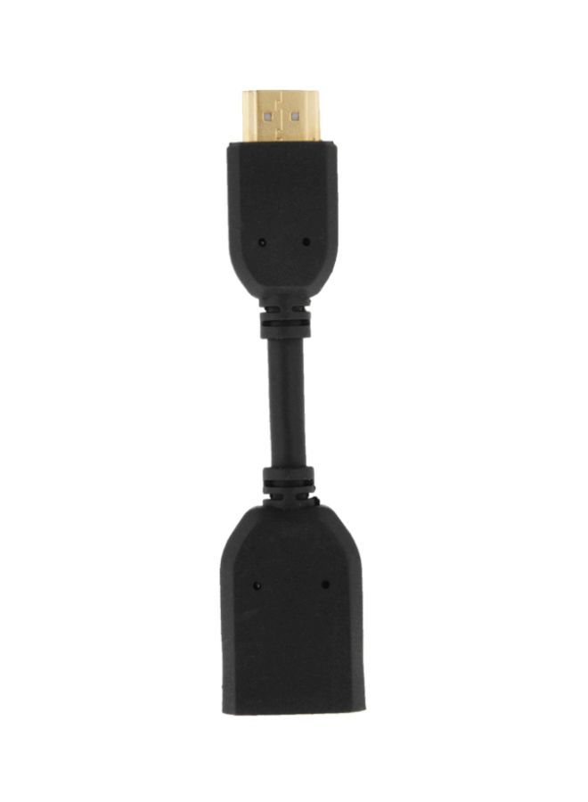NIBEMINENT HDMI Connector Adapter Black/Gold  - Image 2
