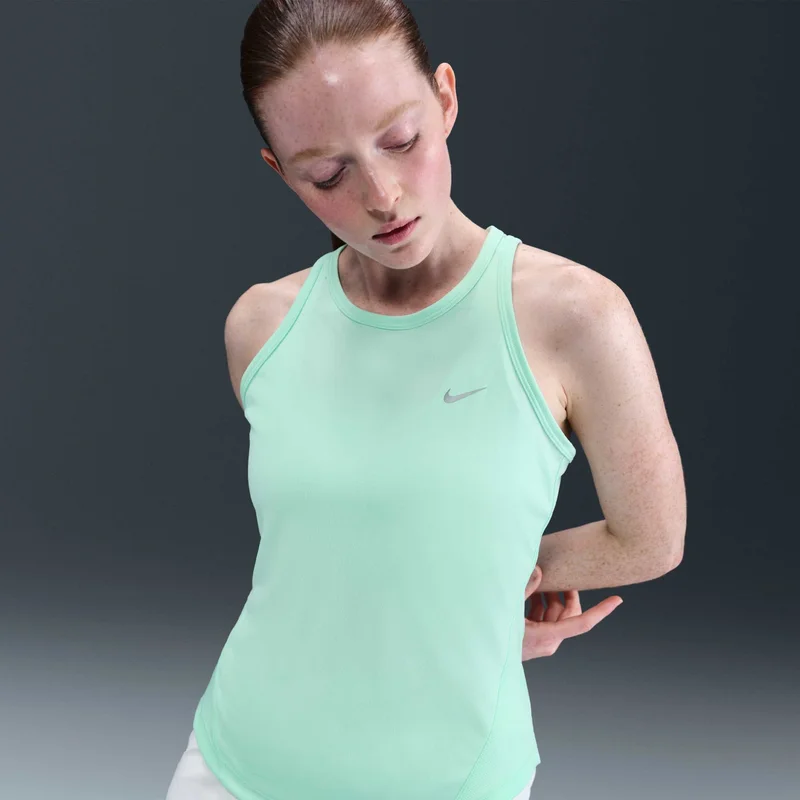 Nike Green Women's Tempo Dri-FIT Running Tank Top for Women | Best Price UAE