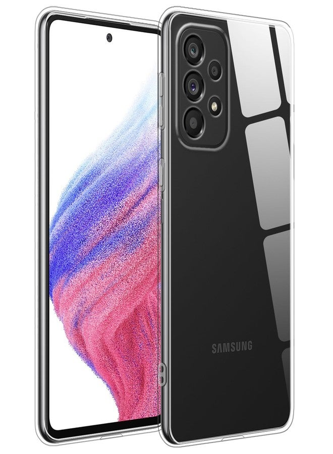 TENOC Phone Case for Samsung Galaxy A53 5G, Clear Case Shockproof Protective Bumper Slim Cover - Image 1