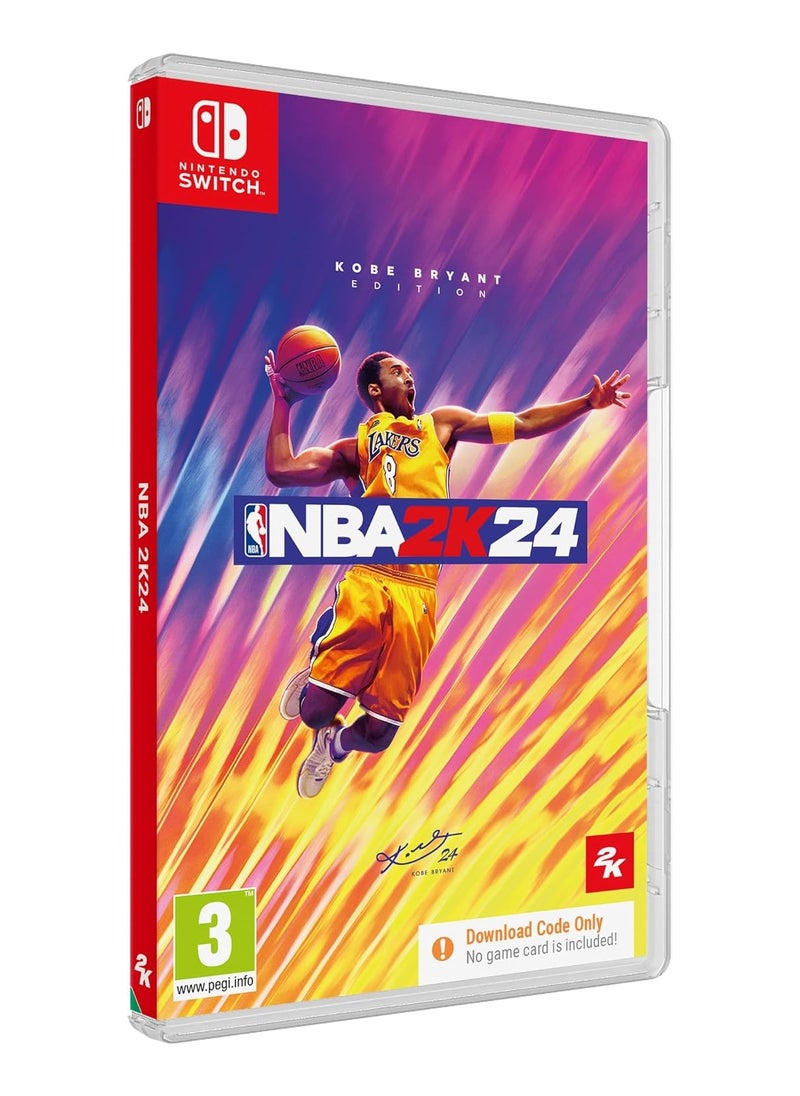 NBA 2K24 Nintendo Switch - Kobe Bryant Edition (Code in a Box)
