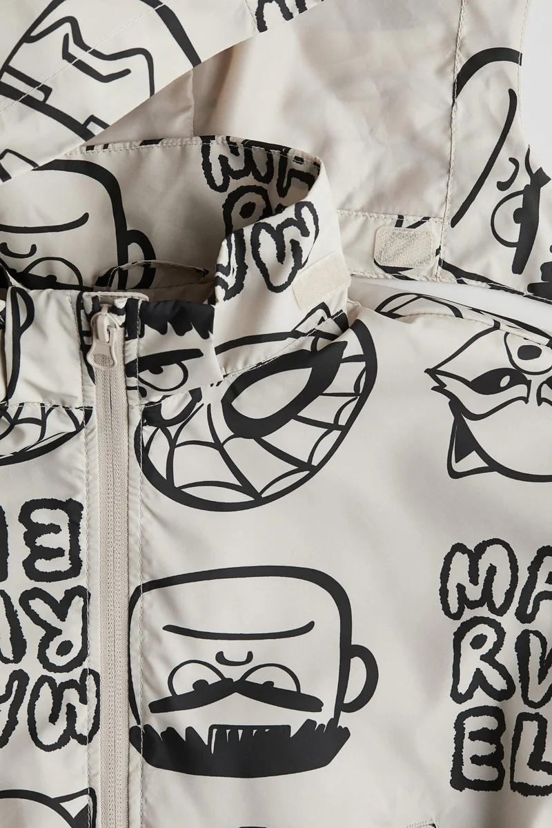 H&M Printed windbreaker