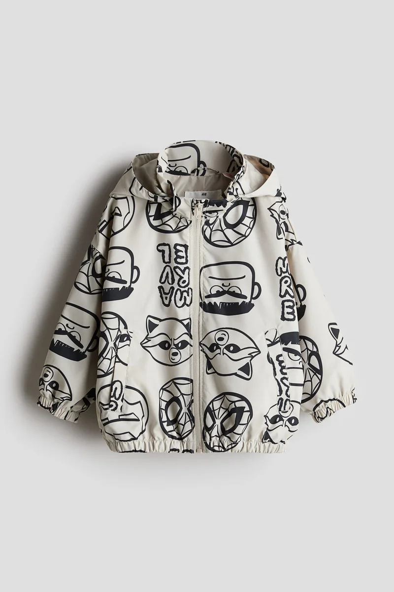 H&M Printed windbreaker