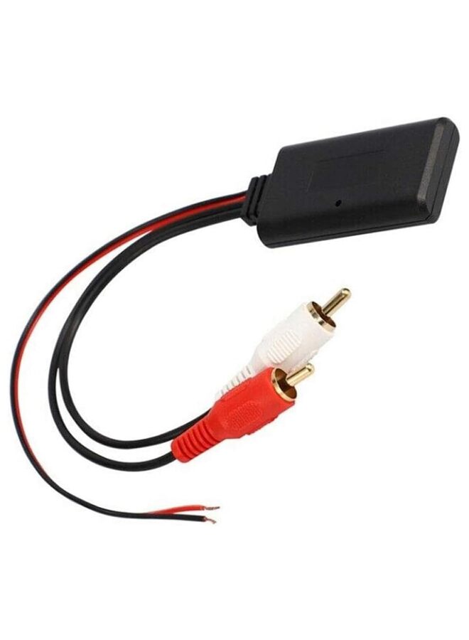 محول كابل بلوتوث لاسلكي للسيارة، موصل راديو ستيريو لاسلكي عالمي للسيارات مع 2 صوت RCA AUX، وحدة استقبال موسيقى بلوتوث 5.0 للسيارة تناسب معظم المركبات - Image 1