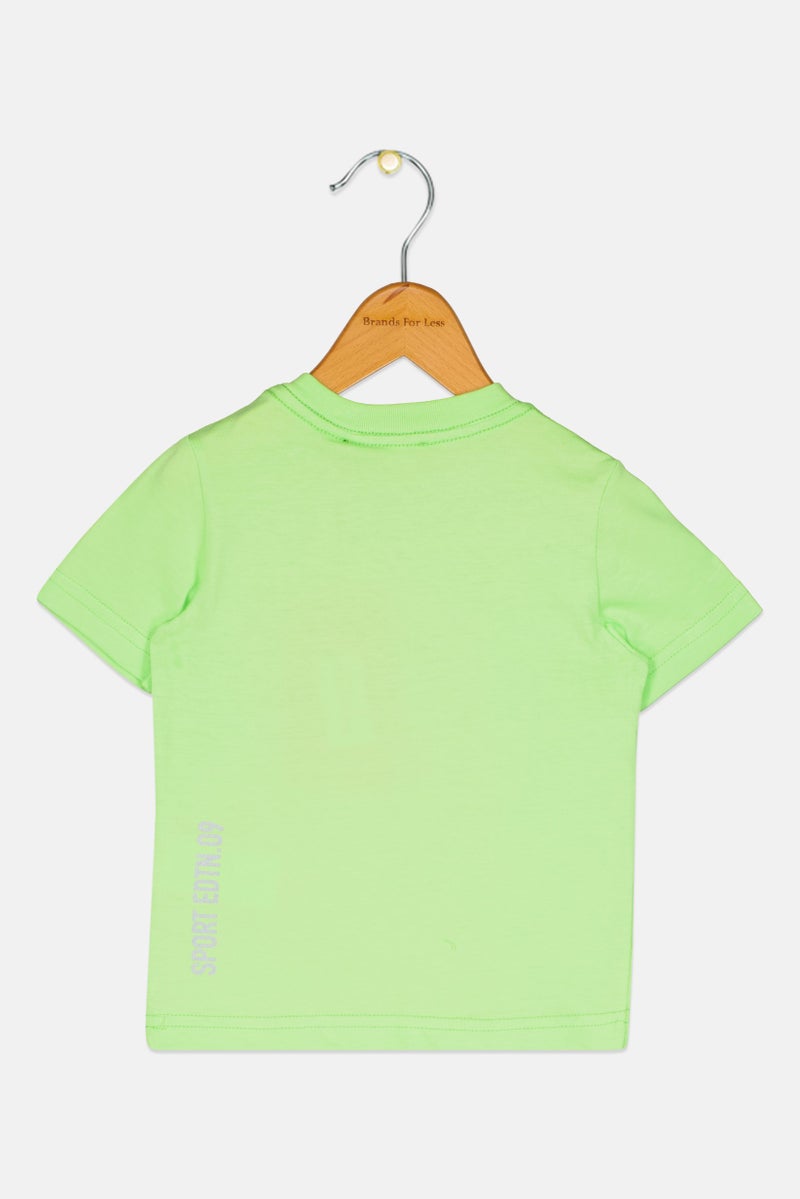 DSQUARED2 Toddlers Boy Brand Logo Short Sleeve T-Shirt, Green - Image 2