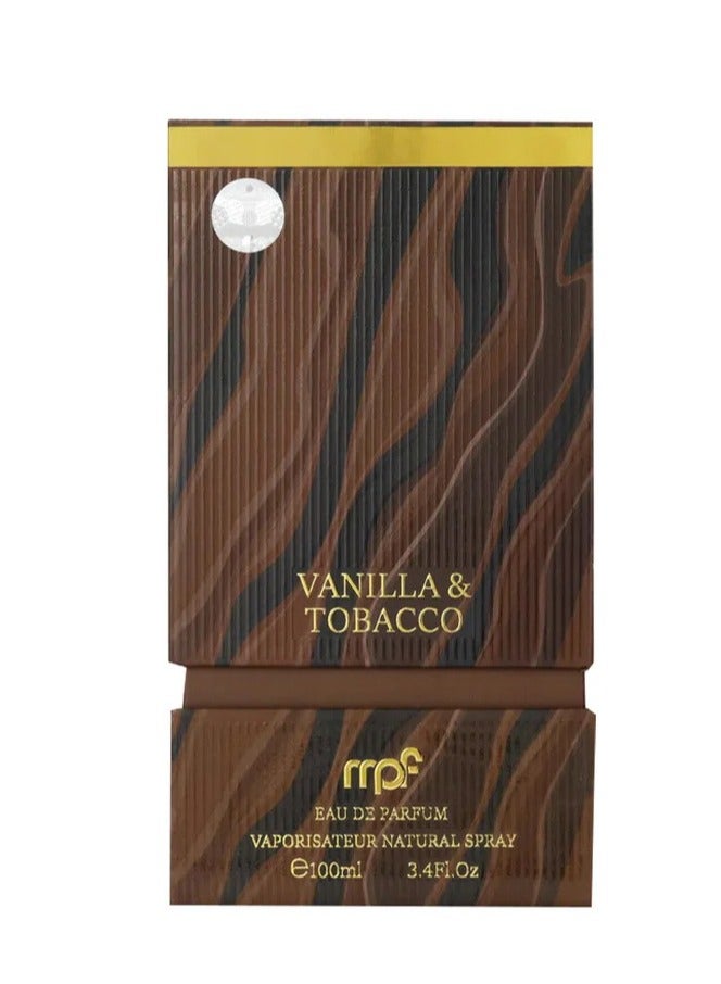 mpf Vanilla & Tabacco  EDP 100ML - Image 3