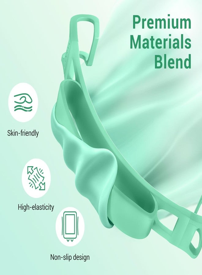 CoBak Hand Strap for 6-7" Kindle/Voyaga/Lenovo/Sony E-Book/Kindle Fire/Kobo/Tablets, Convenient for Bedtime Reading, High-Elastic, Lightweight, Soft and Secure Grip Holder, Sage Green - Image 5