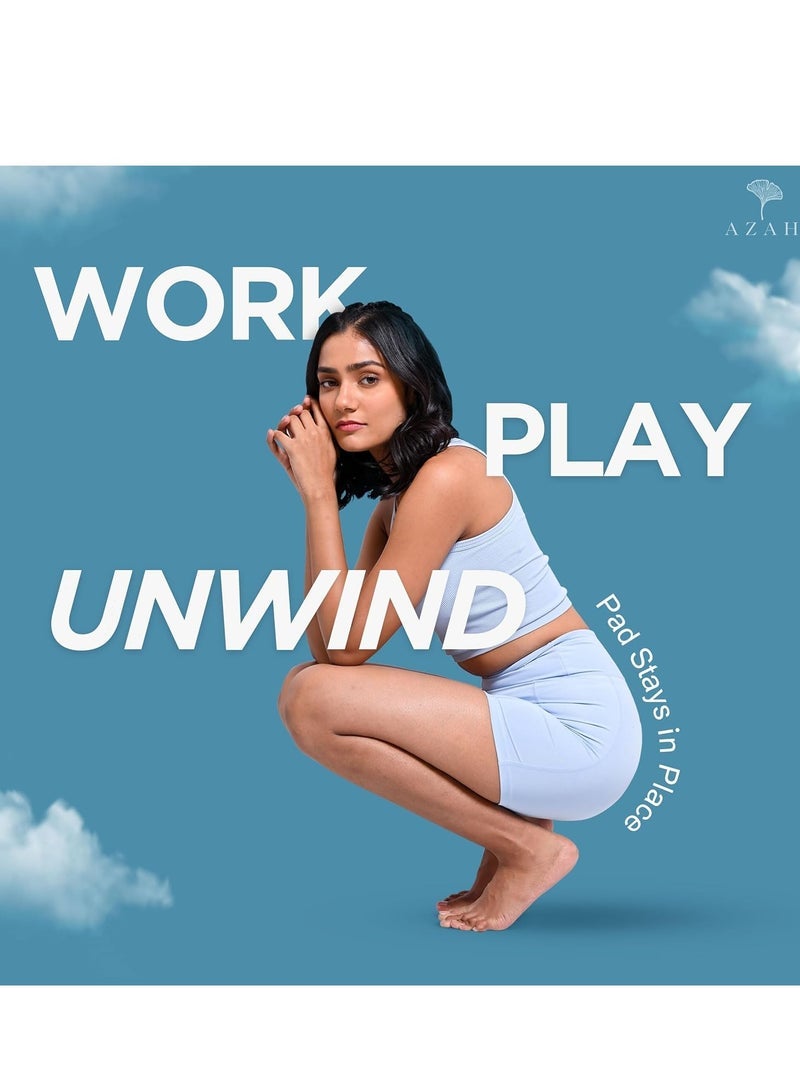 عزة AZAH فوط صحية للنساء عادي [عبوة من 30] 100٪ فوط صحية خالية من الطفح الجلدي | 3 مرات امتصاص أكثر ، غطاء علوي ناعم وجاف لتدفق كثيف | مانعة للتسرب | مع حقيبة يمكن التخلص منها - Image 4