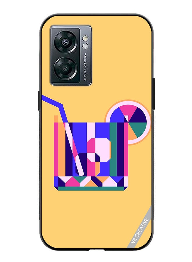 VR CREATIVE Protective Case Cover For OnePlus Nord N300 Juice Cup Design Multicolour - Image 1