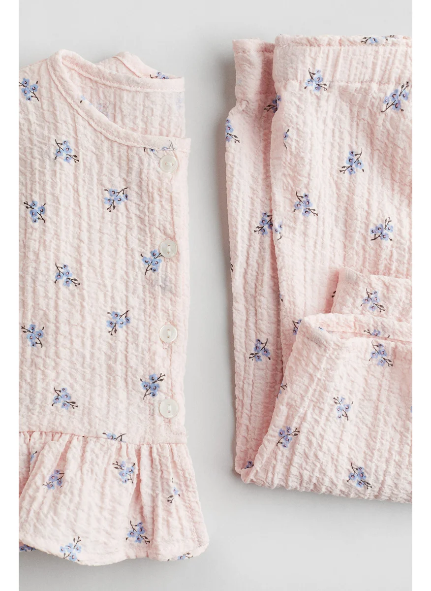 اتش اند ام 2-Piece Seersucker Set