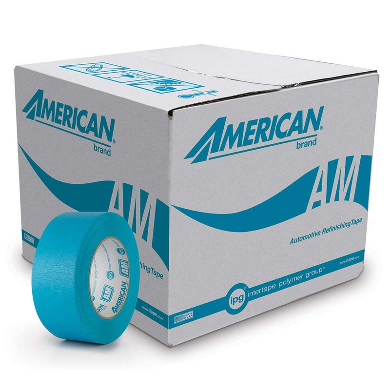 American شريط IPG الأمريكي AquaMask، .70" × 60 ياردة، أزرق، (48 عبوة) - Image 1