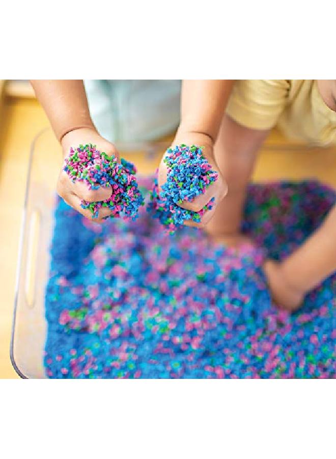 Educational Insights مجموعة من 8 ألوان من Playfoam Pluffle Rainbow غير سامة للعب الحسي للأطفال من سن 3 سنوات فما فوق - Image 4