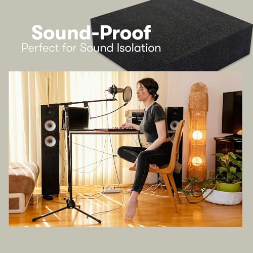 FoamTouch 1" Thick x 24" Wide x 96" Long Charcoal High Density Foam, Ideal for Foam Padding, Seat Replacement, Chair Cushion Replacement, Wheelchair Seat Cushion and More - Image 5