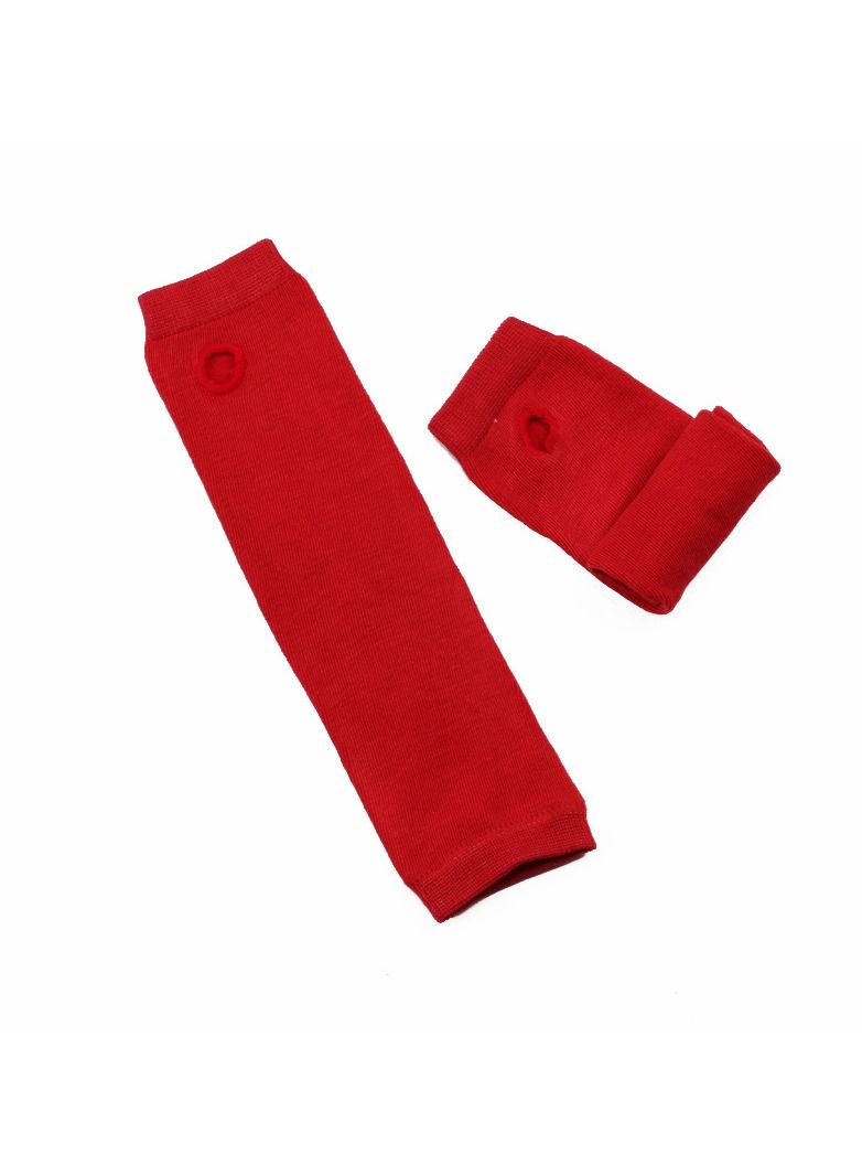 Loquat Fingerless Cotton Gloves Sleeves 