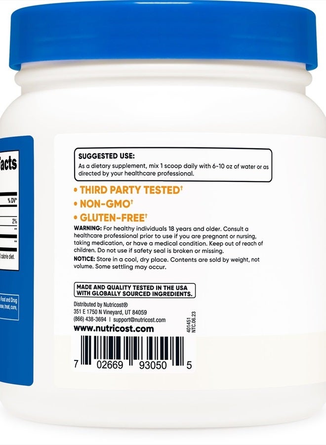 Nutricost D-Ribose Powder 500 Grams - 5000mg Per Serving, Non-GMO (500 Grams)  - Image 3