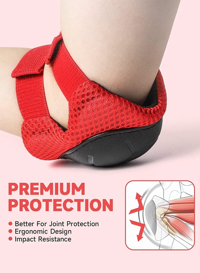 Polish'D Kids Protective Gear Set Knee Pads for Kids 3-14 Years Toddler Knee and Elbow Pads with Wrist Guards 3 in 1 for Skating Cycling Bike Rollerblading Scooter - Image 2