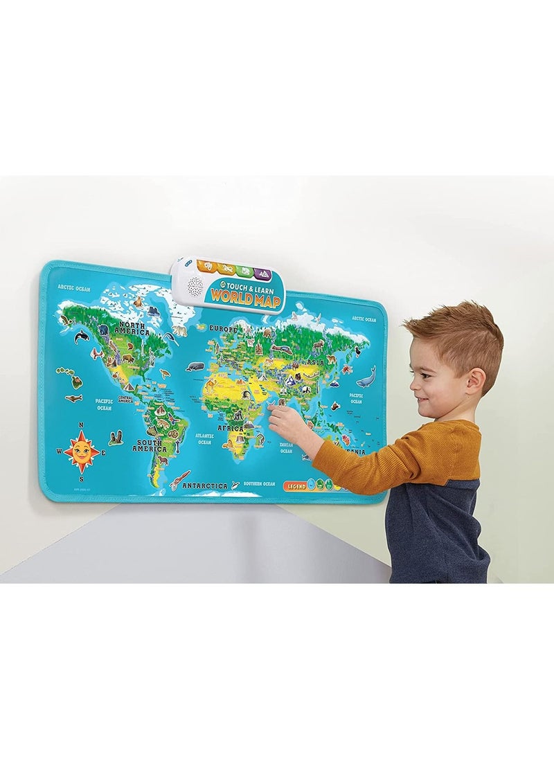 Touch & Learn World Map Board