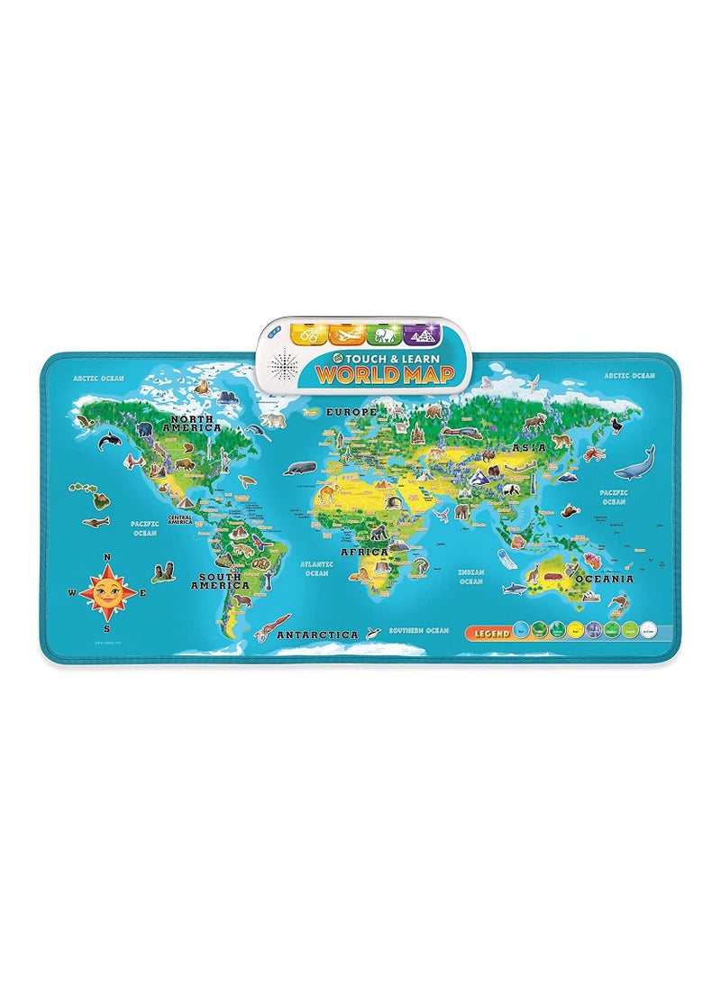Touch & Learn World Map Board