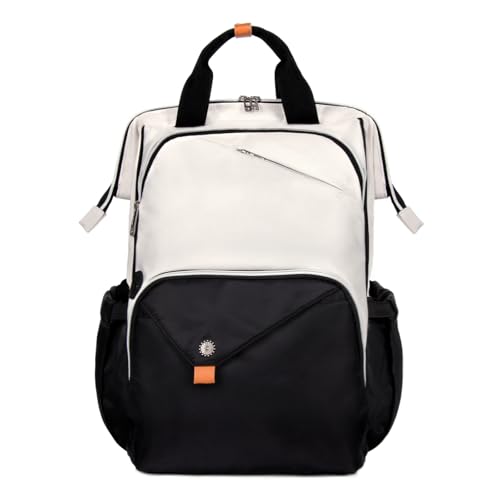 Hap Tim Laptop Backpack for Men, Women, Travel, Work, Nurse, Teacher, Khaki Black (7651-BH) - Image 1