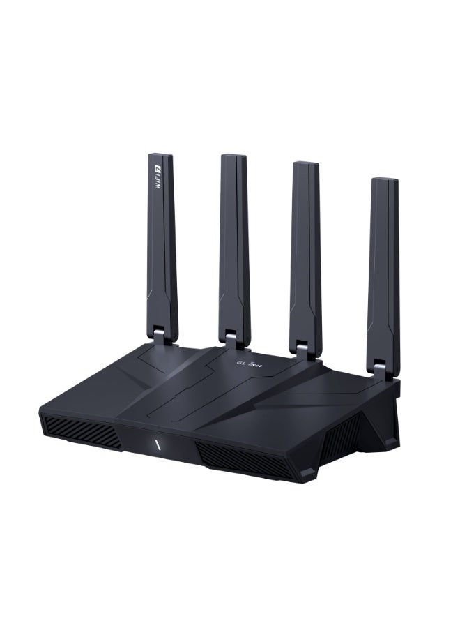 GL.iNet GL-BE9300 (Flint 3) Tri-Band WiFi 7 Router, High-Speed 6GHz Gaming WiFi Router for Wireless Internet, Long Range, 5 x 2.5G VPN Routers for Fiber Optic Modem, Computer Routers, Home & Business - Image 3