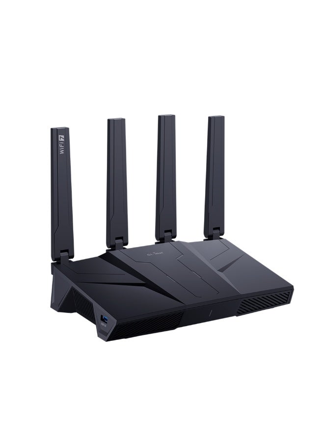 GL.iNet GL-BE9300 (Flint 3) Tri-Band WiFi 7 Router, High-Speed 6GHz Gaming WiFi Router for Wireless Internet, Long Range, 5 x 2.5G VPN Routers for Fiber Optic Modem, Computer Routers, Home & Business - Image 2