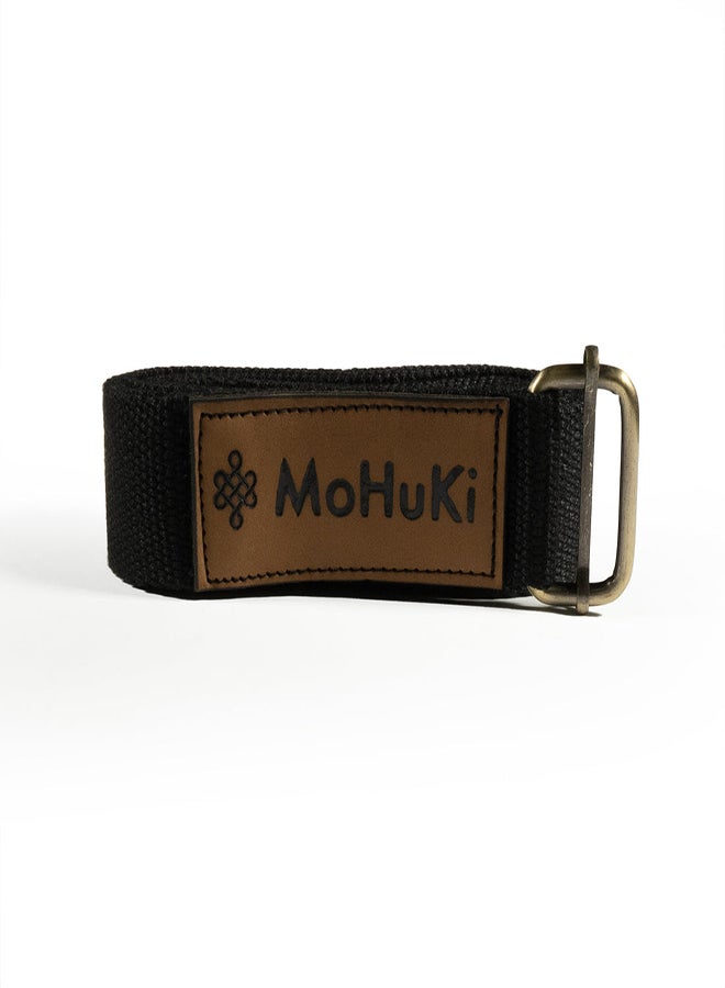 Mohuki Yoga Strap - Polyester - Black - Image 2