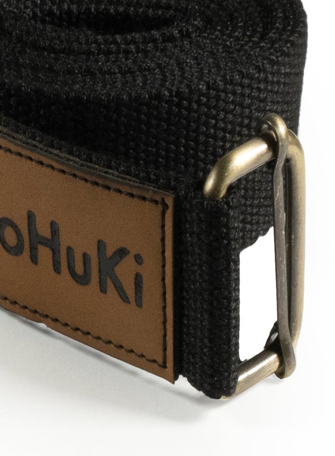 Mohuki Yoga Strap - Polyester - Black - Image 3